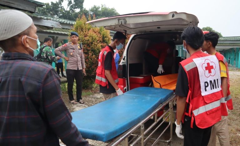Personil PMI Sarolangun Bantu Pencarian Dan Evakuasi Korban Tenggelam
