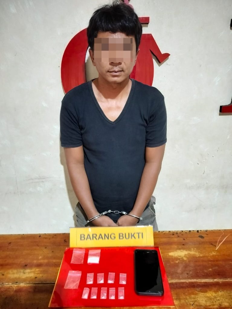 Miliki 4,19 Gram Sabu, Warga Pauh Sarolangun Digelandang ke Jeruji Besi Polisi