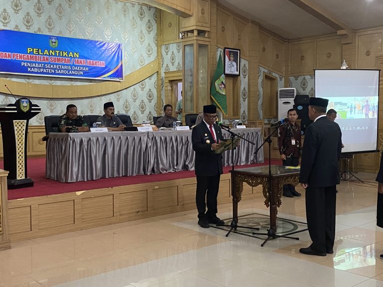 Dewan Gigit Jari, Dedy Hendry Kembali Dilantik Jadi Pj Sekda Sarolangun