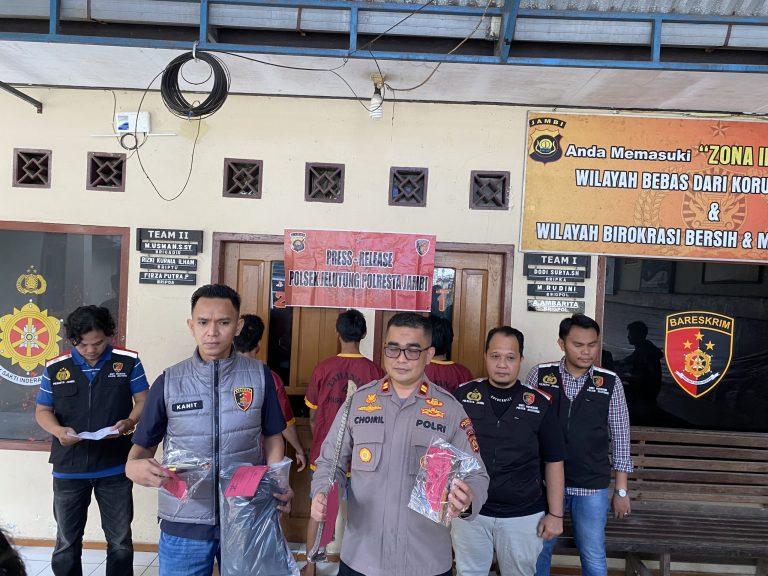 Sudah Beraksi Puluhan Kali, Spesialis Curi Kabel Dan AC Outdoor di Kota Jambi Diringkus