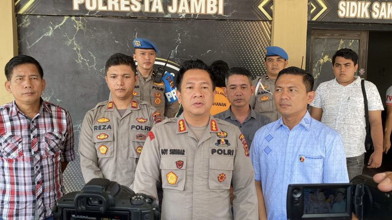 Tusuk Korban Hingga Tewas, Pedagang Pempek di Angso Duo Jambi Menyerahkan Diri