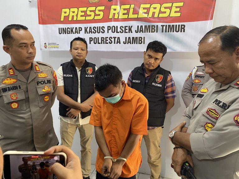 Ketahuan Mencuri, Seorang Pemuda di Jambi Ini Diangkut Polisi