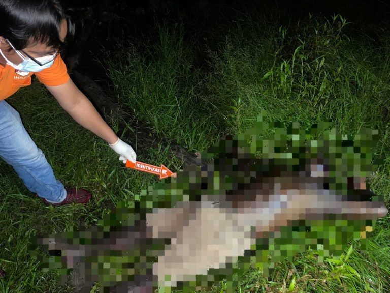 Temukan Mayat Seorang Lelaki, Polres Merangin Lakukan Olah TKP