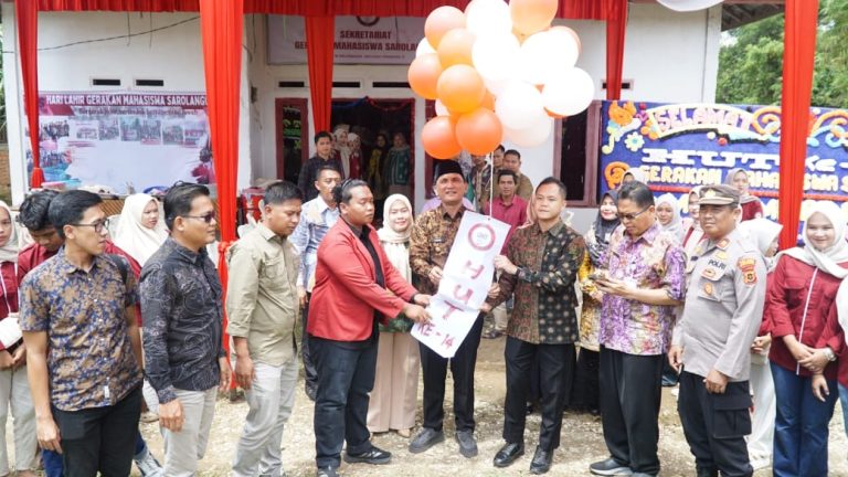 Peringati 14 Tahun GMS, Bupati Sarolangun Ajak Mahasiswa Bersama Membangun Daerah