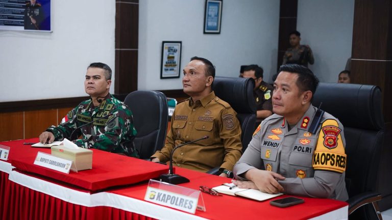 Bupati Sarolangun Ikuti Rapat Koordinasi Lintas Sektoral, Bahas Persiapan Operasi Ketupat