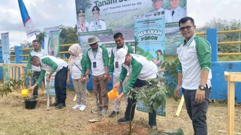 Pemkab Sarolangun Ikut Gaungkan Penanaman Pohon, Niatkan Penghijauan Alam