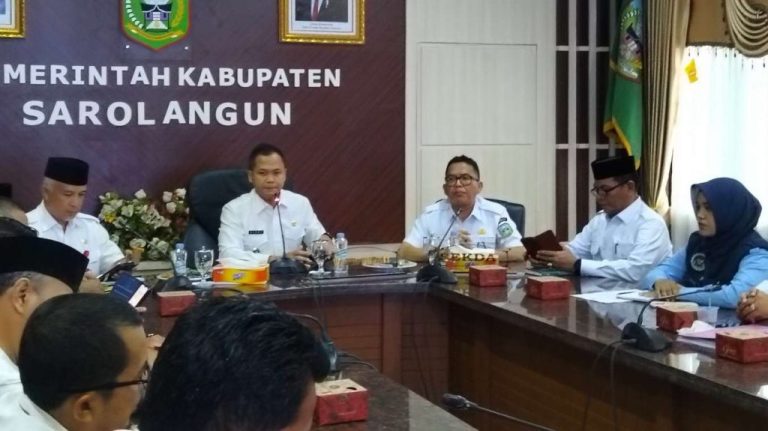 Pimpin Rapat Percepatan MBG, Wabup Gerry Ajak Maksimalkan Tugas